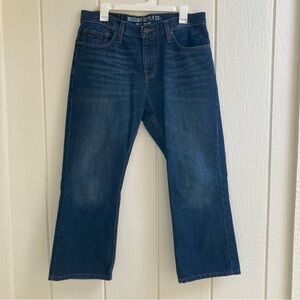 Mossimo Supply Co. Dark Blue Boot Cut Jeans 34 x 30